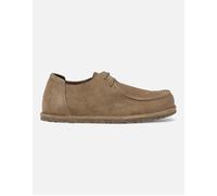 Birkenstock Women's Lace-Up Polyurethane Shoes Women - Beige Slip-On Shoes - Cream - Size: 4