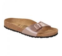 Birkenstock - Women's Madrid BF Metallic - Sandals size 39 - Narrow, brown/sand