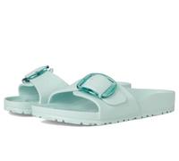 Birkenstock Women's Madrid Big Buckle EVA Sandal, Surf Green, 25.0~25.5 cm