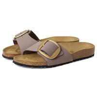 Birkenstock Women's Madrid Big Buckle Nubuck Leather Sandal, Faded Purple, 23.0~23.5 cm