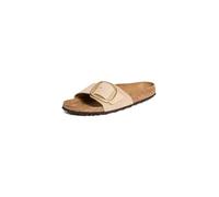 Birkenstock Women's Madrid Big Buckle Sandal, Sandcastle, Tan, 10 Medium US