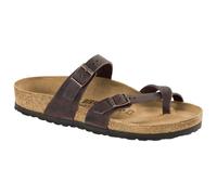Birkenstock - Women's Mayari Natural Leather Oiled - Sandals size 40 - Regular, brown/sand