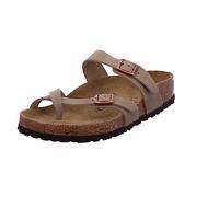 Birkenstock Women's Mayari Tabacco Brown, Oiled Leather Sandals, 7 UK