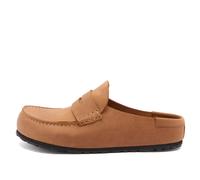 Birkenstock Women's Naples Wrapped Oiled Leather Cognac