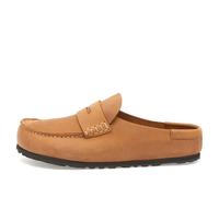 Birkenstock Women's Naples Wrapped Oiled Leather Cognac