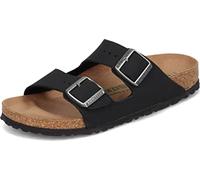 Birkenstock Women's Slide Arizona Zebra Bf N, Vegan Black, 7 UK