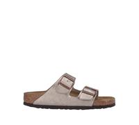 BIRKENSTOCK Arizona - Sandalo Con DOPPIA Fascia E Chiusura Con Fibbie, Graceful Taupe N, 3 UK