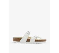 Birkenstock Womens White Mayari Faux-leather Sandals Eur 36 / 3 Uk Women
