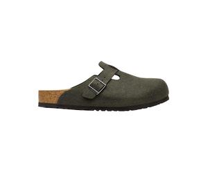 Birkenstock - Wool felt clogs - Boston Wool Narrow Thyme for Women in Wool - Size 5,5 UK - Green Green 5.5 UK