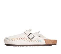 Birkenstock x Kith Boston Braided Suede 'Antique White Tie Dye' 1031012 9-9.5
