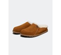 Birkenstock Zermatt Premium Shearling Suede Womens Clogs - Mink - Mink - UK5.5 EU39 Regular