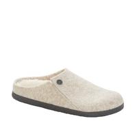 BIRKENSTOCK ZERMATT SHEARLING EGGNOG WOOL SLIPPERS WITH FUR