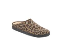 Birkenstock Zermatt Shearling FE Patterned Womens Clogs - Leo Toffee Melange - Leo Toffee Melange - UK5 EU38 Regular/Wide