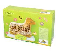 Birkmann 212022 Lamb Baking Mould for Approx. 900 ml Dough, Easter Bunny in 3D Look, High-Quality Carbon Steel, Non-Stick Coating, with Recipe Suggestion, Temperature-Resistant,