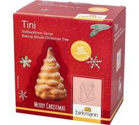 RBV Birkmann 214255 3D Tini The Fir Tree Baking Mould, Carbon Steel