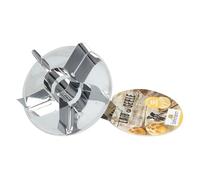 Birkmann Bread Roll Stamp, Stainless Steel, Silver