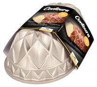 Birkmann Contoura 887244 Modern Cake Mould Cast Aluminium Diameter 26 cm with Non-Stick Coating and Recipe