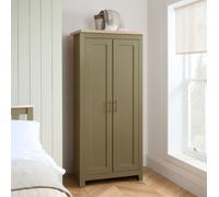 Birlea Highgate 2 Door Oak Wardrobe - Green - Wilko