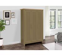 Birlea 3 Door Wardrobe Olive Highgate & Oak Farmhouse Shabby Chic Olive One Size