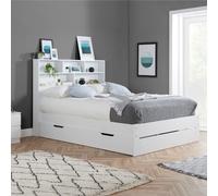Birlea 135cm Alfie Storage Bed, white