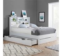 Alfie Storage Bed Birlea White Small Double