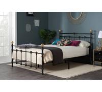 Atlas Bed Birlea Black Small Double