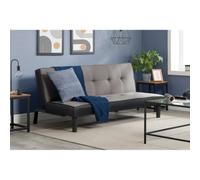 HexGuard Birlea Aurora 2 Seater Sofa Bed Grey Velvet, Grey