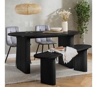 Birlea Axel Dining Bench in Black Birlea Black