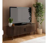 Birlea Axel Fluted TV Unit Walnut in Brown Birlea Brown