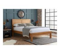 Birlea Bellevue Double Bed Frame In Oak