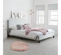 Birlea Berlin Bed in Grey | Size: Single Birlea Grey Single