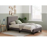Birlea Berlin Fabric Bed in Grey | Size: Single Birlea Grey Single