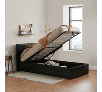 Birlea Berlin Single Ottoman Bed Brown