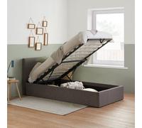 Birlea Berlin Single Ottoman Bed Grey