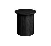 Birlea Black Fluted Side Table Axel | Size: 1 Pack Birlea Black 1 Pack