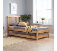 Birlea Buxton Trundle Bed in Brown | Size: Single Birlea Brown Single