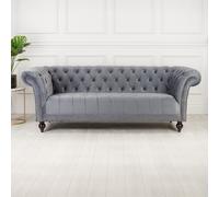 Birlea Chester 3 Seater Sofa - Grey