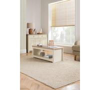 Birlea Coffee Table Highgate Rectangular Farmhouse Shabby Chic in Cream Birlea Cream