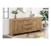 Birlea Compton 3 Drawer 2 Door Sideboard Oak