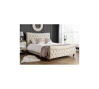 Birlea Super King Copenhagen Bed Warm Stone, Cream