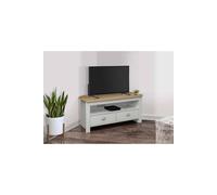 Corner TV Unit Cream Birlea Highgate Entertainment & Oak Farmhouse Shabby Chic Birlea Grey One Size