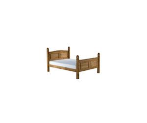 Birlea Corona High End Bed - Waxed Pine, King Size
