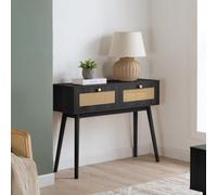 Birlea Croxley Console Table One Size Black