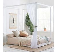 Birlea Darwin Four Poster Bed White
