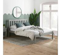 Denver Bed Birlea Grey Double