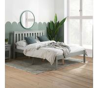 Birlea Denver Bed in Grey | Size: Double Birlea Grey Double