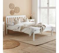 Birlea 120Cm Denver Low End Bed White, none