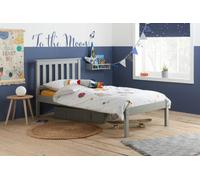 Birlea Denver Single Bed Frame In Grey