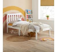 Birlea Denver Single Bed Frame In White