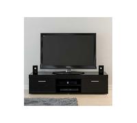 Birlea Edgeware 2 Door TV Unit Black